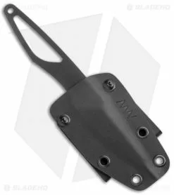 Acta Non Verba Knives P100 Fixed Blade Knife Black DLC Skeletonized (3" DLC) -Avokelavavat Sales Store Acta Non Verba Knives P100 Fixed Blade Black DLC ANVP100 014 BHQ 125774 jr sheath