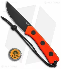 Acta Non Verba Knives P200 Fixed Blade Knife Orange G-10 (4" Black) ANVP200-019 9 Acta Non Verba Knives P200 Fixed Blade Knife Orange G-10 (4" Black) ANVP200-019 -Avokelavavat Sales Store Acta Non Verba Knives P200 Fixed Blade Knife 3in Black BHQ 139197 td size