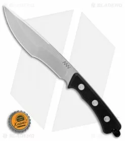 Acta Non Verba Knives P500 Fixed Blade Knife Black G-10 (7.5" Stonewash) -Avokelavavat Sales Store Acta Non Verba Knives P500 Fixed Blade Knife 7.5 Satin ANVP500 006 BHQ 122959 LS Bottlecap