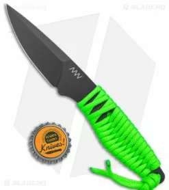 Acta Non Verba P100 Fixed Blade Knife Green Paracord/Blk Kydex (3" Blk Cerakote) -Avokelavavat Sales Store Acta Non Verba P100 Fixed Blade Green Paracord Black BHQ 149002 jr bottlecap