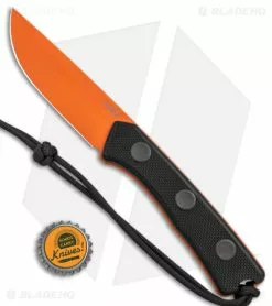 Acta Non Verba Knives P200 Fixed Blade Knife Black G-10 (4" Orange) ANVP200-030 -Avokelavavat Sales Store Acta Non Verba P200 Fixed Blade Black G 10 Orange BHQ 149052 jr bottlecap