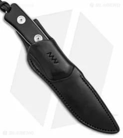Acta Non Verba Knives P200 Fixed Blade Knife Black G-10 (3.94" Stonewash) -Avokelavavat Sales Store Acta Non Verba P200 Fixed Blade Black G 10 SW Leather Sheath BHQ 122448 jr sheath