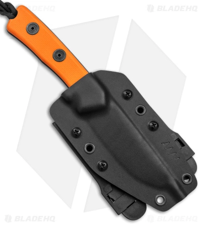 Acta Non Verba Knives Acta Non Verba P200 Fixed Blade Knife Orange G-10 (3.94" Black DLC) ANVP200-018 5 Acta Non Verba Knives Acta Non Verba P200 Fixed Blade Knife Orange G-10 (3.94" Black DLC) ANVP200-018 - Image 3