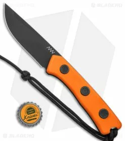 Acta Non Verba Knives Acta Non Verba P200 Fixed Blade Knife Orange G-10 (3.94" Black DLC) -Avokelavavat Sales Store Acta Non Verba P200 Fixed Blade Orange G 10 Black Leather Sheath BHQ 149026 jr bottlecap