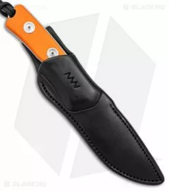 Acta Non Verba Knives Acta Non Verba P200 Fixed Blade Knife Orange G-10 (3.94" Stonewash) -Avokelavavat Sales Store Acta Non Verba P200 Fixed Blade Orange G 10 SW Leather Sheath BHQ 149025 jr sheath