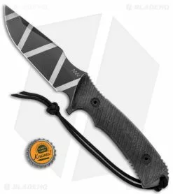 Acta Non Verba Knives M311 Spelter Fixed Blade Knife Black Micarta (5" Blk/Gray) -Avokelavavat Sales Store Acta Non Verbra Knives M311 Spelter Tactical Knife Micarta Black BHQ 135733 jr bottlecap
