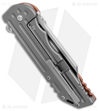 Alphahunter Tactical Copper Head War Bowie Copper/Ti (3.8" Satin) 4 Alphahunter Tactical Copper Head War Bowie Copper/Ti (3.8" Satin) - Image 2