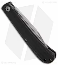 Alphahunter Tactical, Gatorbud Knives Alphahunter Tactical/Gatorbud Gator Tooth Slip Joint Knife Black G-10 (3" Satin) -Avokelavavat Sales Store Alphahunter Tactical Gatorbud Knives Gator Tooth Black G 10 BHQ 85756 jr side