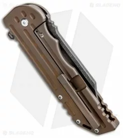 Alphahunter Tactical Spartan War Bowie Knife Bronze Ti (3.8" Black SW) -Avokelavavat Sales Store Alphahunter Tactical War Bowie BHQ 85758 jr side