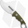 Andre De Villiers Ring Bowie Fixed Blade Knife OD Green (4.63" Satin)