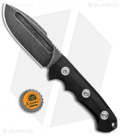 Andre De Villiers Harpoon Fixed Blade Knife Black G-10 (4.1" Black SW) AdV 6 Andre De Villiers Harpoon Fixed Blade Knife Black G-10 (4.1" Black SW) AdV - Image 4