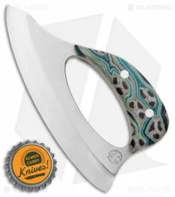 Andreas Kalani Customs Andreas Kalani Custom Skinner Pro Canvas Micarta Blue/Grey (Satin 80CRV2) -Avokelavavat Sales Store Andreas Kalani Custom Skinner Pro Canvas Micarta Blue Grey Satin BHQ 99290 jr bottlecap