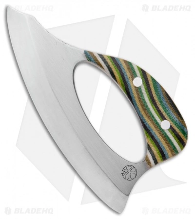 Andreas Kalani Customs Andreas Kalani Custom Skinner Pro Canvas Micarta Yellow/Green (Satin 80CRV2) 3 Andreas Kalani Customs Andreas Kalani Custom Skinner Pro Canvas Micarta Yellow/Green (Satin 80CRV2)