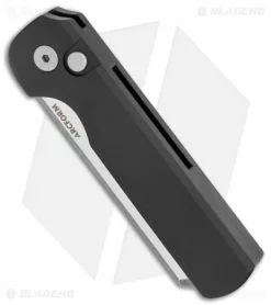 Arcform Slimfoot Automatic Knife Black Aluminum (3.125" Acid Stonewash) -Avokelavavat Sales Store Arcform Slimfoot Auto Black Acidwash ARC 0060 jr spine