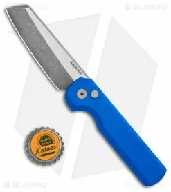 Arcform Slimfoot Automatic Knife Blue Aluminum (3.1" Acidwash) -Avokelavavat Sales Store Arcform Slimfoot Auto Blue Acidwash ARC 0062 jr bottlecap