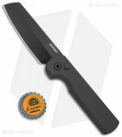 Arcform "Darcform" Slimfoot Automatic Knife Black Aluminum (3.125" Black) -Avokelavavat Sales Store Arcform Slimfoot Black Auto Black jr bottlecap