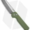Arcform Slimfoot Automatic Knife Green Aluminum (3.125" Acidwash) 2 Arcform Slimfoot Automatic Knife Green Aluminum (3.125" Acidwash) -Avokelavavat Sales Store Arcform Slimfoot Green Auto Acidwash jr