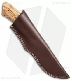 Arno Bernard Knives Wolverine Fixed Blade Knife Wild Olive (3.125" Satin) -Avokelavavat Sales Store Arno Bernard Wolverine wild olive satin BHQ 51359 er sheath