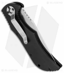 Paragon Apex Tanto Automatic Knife Black (3.875" Satin) -Avokelavavat Sales Store Asheville Para Apex Tanto Satin BHQ 37705 jr side