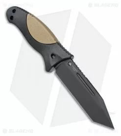 Hogue Knives EX-F02 Tanto Fixed Blade Knife Flat Dark Earth (4.5" Black) 35243 -Avokelavavat Sales Store BHQ 31682 02