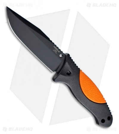 Hogue Knives EX-F02 Clip Point Fixed Blade Hunter Orange (4.5" Black) 35254 3 Hogue Knives EX-F02 Clip Point Fixed Blade Hunter Orange (4.5" Black) 35254