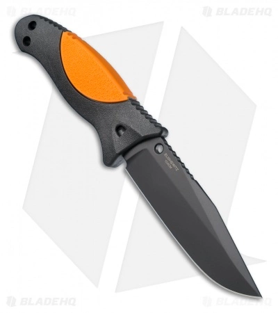 Hogue Knives EX-F02 Clip Point Fixed Blade Hunter Orange (4.5" Black) 35254 4 Hogue Knives EX-F02 Clip Point Fixed Blade Hunter Orange (4.5" Black) 35254 - Image 2