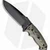 Hogue Knives EX-F01 Tactical Fixed Blade Knife Green G10 (5.5" Black) 35178 -Avokelavavat Sales Store BHQ 8734