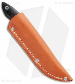 Bark River Adventurer Fixed Blade Knife Black Canvas Micarta (3.25" Elmax Satin) -Avokelavavat Sales Store Bark River Adventurer Black Canvas Micarta Satin BHQ 38828 jr sheath