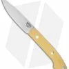 Bark River Bird & Trout Fixed Blade Knife Antique Ivory Micarta (3.625" Elmax)