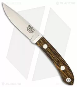 Bark River Blackwater Fixed Blade Knife Bocote Wood (3" Elmax)