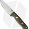 Bark River Bravo 1 LT Rampless Fixed Blade Knife Green Micarta (4.25" CPM-3V) -Avokelavavat Sales Store Bark River Bravo 1 LT Rampless Green Micarta BA07127MGC BHQ 38923 jr