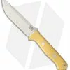 Bark River Knives Bravo 1.25 Fixed Blade Knife Antique Ivory Micarta (5" S35VN)