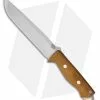 Bark River Bravo II 3V Fixed Blade Knife Natural Canvas Micarta (7.00" CPM-3V)