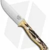 Bark River Bravo EDC Fixed Blade Knife Stag Horn (3.25" Elmax Satin) -Avokelavavat Sales Store Bark River Bravo Stag Horn Elmax Satin BA047BAS BHQ 38820 jr