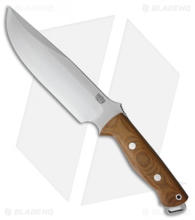 Bark River Bravo Survivor Fixed Blade Natural Canvas Micarta (7.125" CPM-3V) 3 Bark River Bravo Survivor Fixed Blade Natural Canvas Micarta (7.125" CPM-3V)