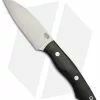 Bark River Bush Seax Fixed Blade Knife Black Canvas Micarta (4.875" A-2) -Avokelavavat Sales Store Bark River Bush Seax Black Micarta A2 BHQ 38949