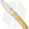 Bark River Classic Utility Caper Fixed Blade Antique Ivory Micarta (3.25" Satin)