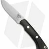 Bark River Featherweight Fox River Fixed Blade Knife Black Micarta (3.1" Elmax)