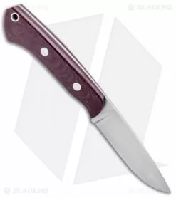 Bark River Featherweight Fox River Fixed Blade Burgandy Micarta (3.1" Satin) 7 Bark River Featherweight Fox River Fixed Blade Burgandy Micarta (3.1" Satin) -Avokelavavat Sales Store Bark River Featherweight Fox River Burgandy Micarta Satin BHQ 94877 jr spine