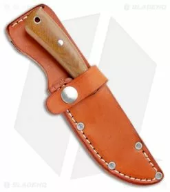 Bark River Fingerling Fixed Blade Knife Natural Canvas Micarta (3.25" Satin) -Avokelavavat Sales Store Bark River Fingerling Natural Canvas Micarta Satin BA01052MNC BHQ 100591 jr sheath