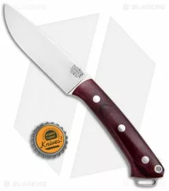 Bark River Fox River Fixed Blade Knife Burgundy Canvas Micarta (4" CPM-3V) 9 Bark River Fox River Fixed Blade Knife Burgundy Canvas Micarta (4" CPM-3V) -Avokelavavat Sales Store Bark River Fox River Burgundy Canvas Micarta BA01123MBU BHQ 102329 jr bottlecap