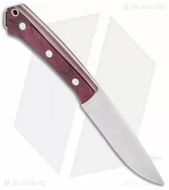 Bark River Fox River Fixed Blade Knife Burgundy Canvas Micarta (4" CPM-3V) 7 Bark River Fox River Fixed Blade Knife Burgundy Canvas Micarta (4" CPM-3V) -Avokelavavat Sales Store Bark River Fox River Burgundy Canvas Micarta BA01123MBU BHQ 102329 jr spien