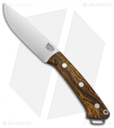 Bark River Fox River LT Fixed Blade Knife Bocote Wood (4.25" Satin) 3 Bark River Fox River LT Fixed Blade Knife Bocote Wood (4.25" Satin)