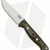 Bark River Gunny Bravo Fixed Blade Knife Tan Camo G-10 (3.75" A2 Satin)