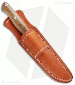 Bark River Gunny Hunter LT Fixed Blade Knife Tan Micarta (3.75" Elmax) -Avokelavavat Sales Store Bark River Gunny Hunter LT Natural Micarta Elmax BA07056MNC BHQ 97149 jr sheath