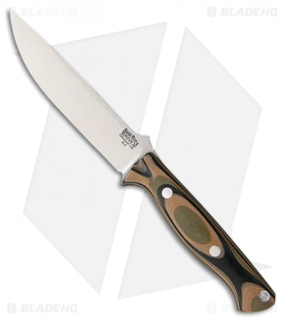 Bark River Gunny Vortex Ramped Fixed Blade Knife Camo G-10 (4.75" A-2) 3 Bark River Gunny Vortex Ramped Fixed Blade Knife Camo G-10 (4.75" A-2)