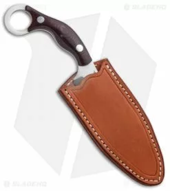 Bark River JX4 Bush Bat Fixed Blade Knife Burgundy Canvas Micarta (3.5" Satin) -Avokelavavat Sales Store Bark River JX4 Bush Bat Burgundy Canvas Micarta Satin BA10151MBU BHQ 92678 jr sheath