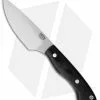 Bark River Kalahari Bushman II Fixed Blade Black Canvas Micarta (4.25" Satin)