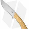 Bark River Los Lobos Utility Fighter Knife Antique Ivory Micarta (6.5" Satin)