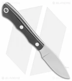 Bark River Micro Canadian S45VN Fixed Blade Knife Black Micarta (2.1" Satin) -Avokelavavat Sales Store Bark River Micro Canadian S45VN Black Can BHQ 120974 LS Spine